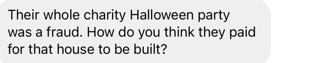 screenshot of a DM