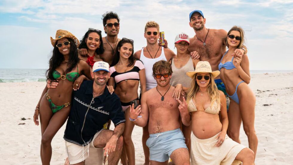 Summer House Season 9 cast posing on the Beach