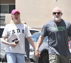 Erika Jayne seen holding hands with the security guard for Heidi and Spencer Pratt, aka Shrek