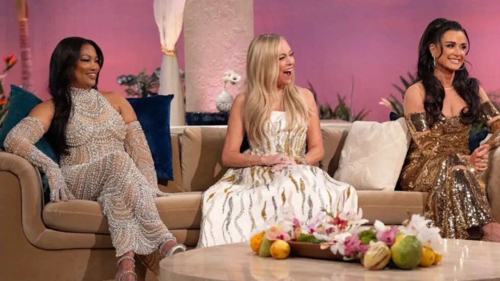 RHOBH stars pictured during the season 14 reunion