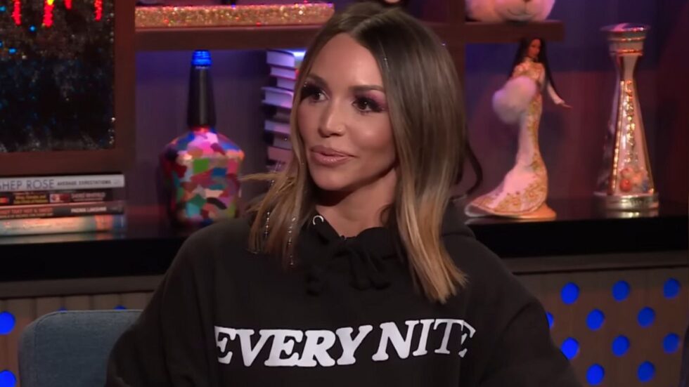 Scheana Shay pictured during an appearance on WWHL