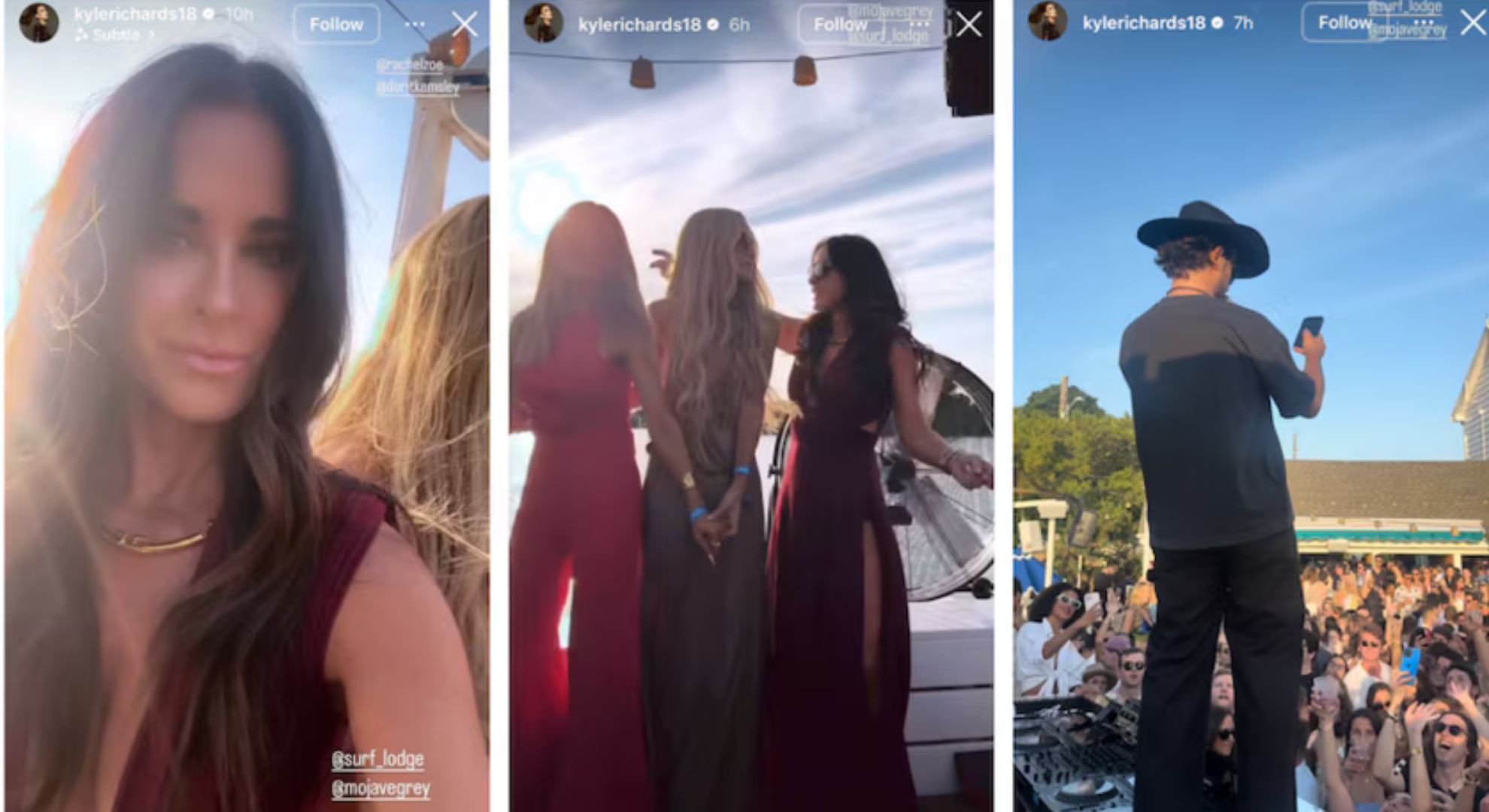 Real Housewives of Beverly Hills stars spotted in Montauk