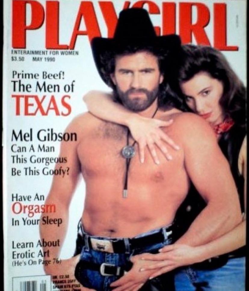 Luann de Lesseps on her first Playgirl cover