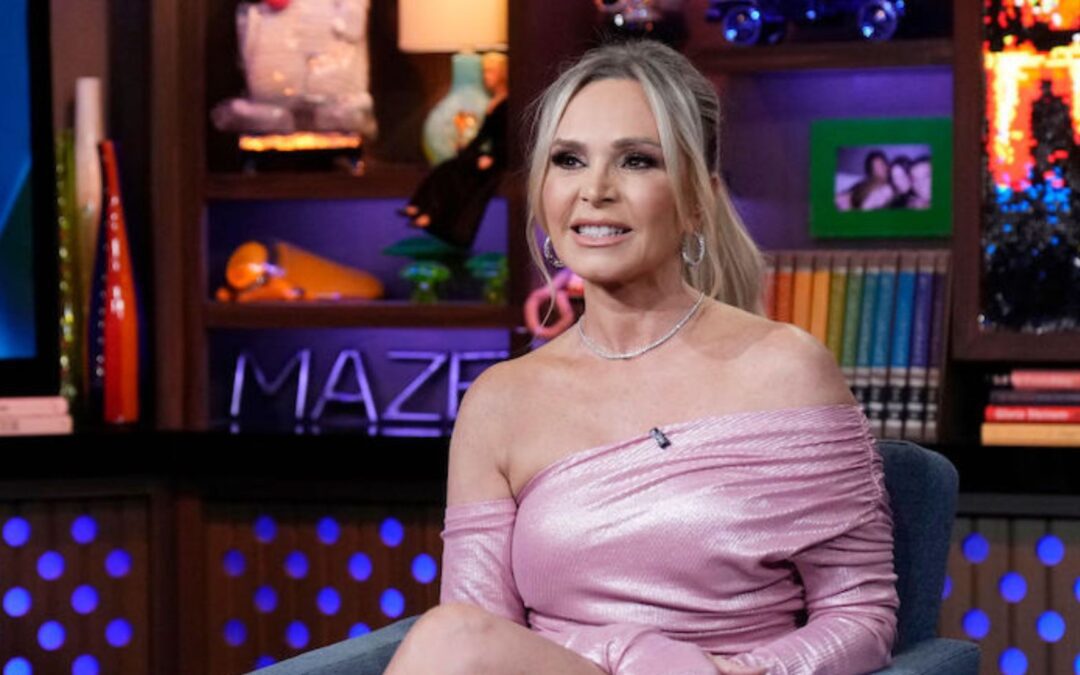 RHOC star Tamra Judge pictured filming WWHL