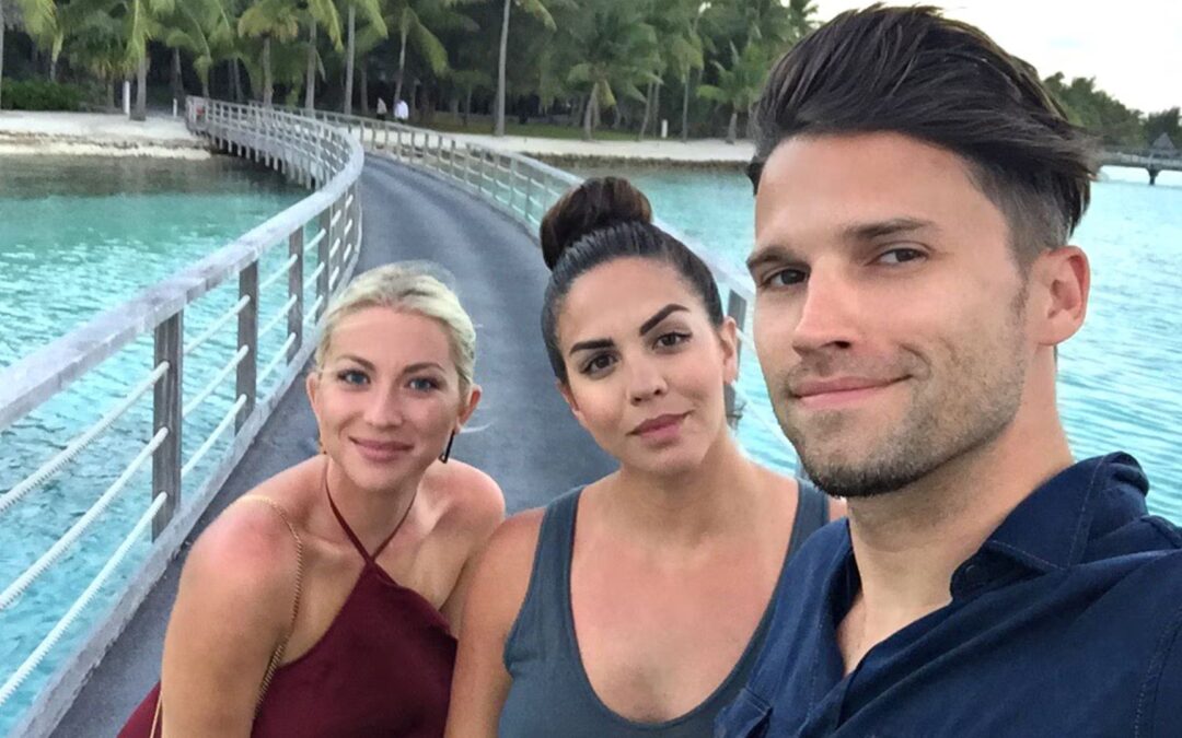 Vanderpump Rules co-stars Stassi Schroeder, Katie Maloney, and Tom Schwartz
