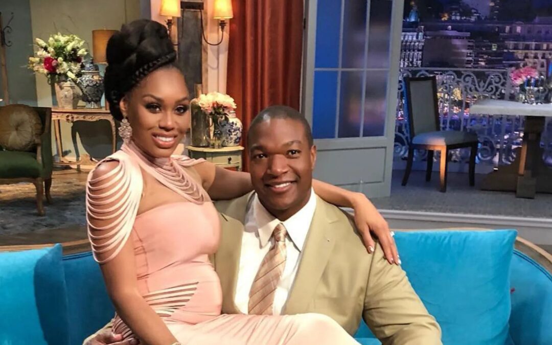 Monique Samuels with her ex-husband Chris on RHOP reunion